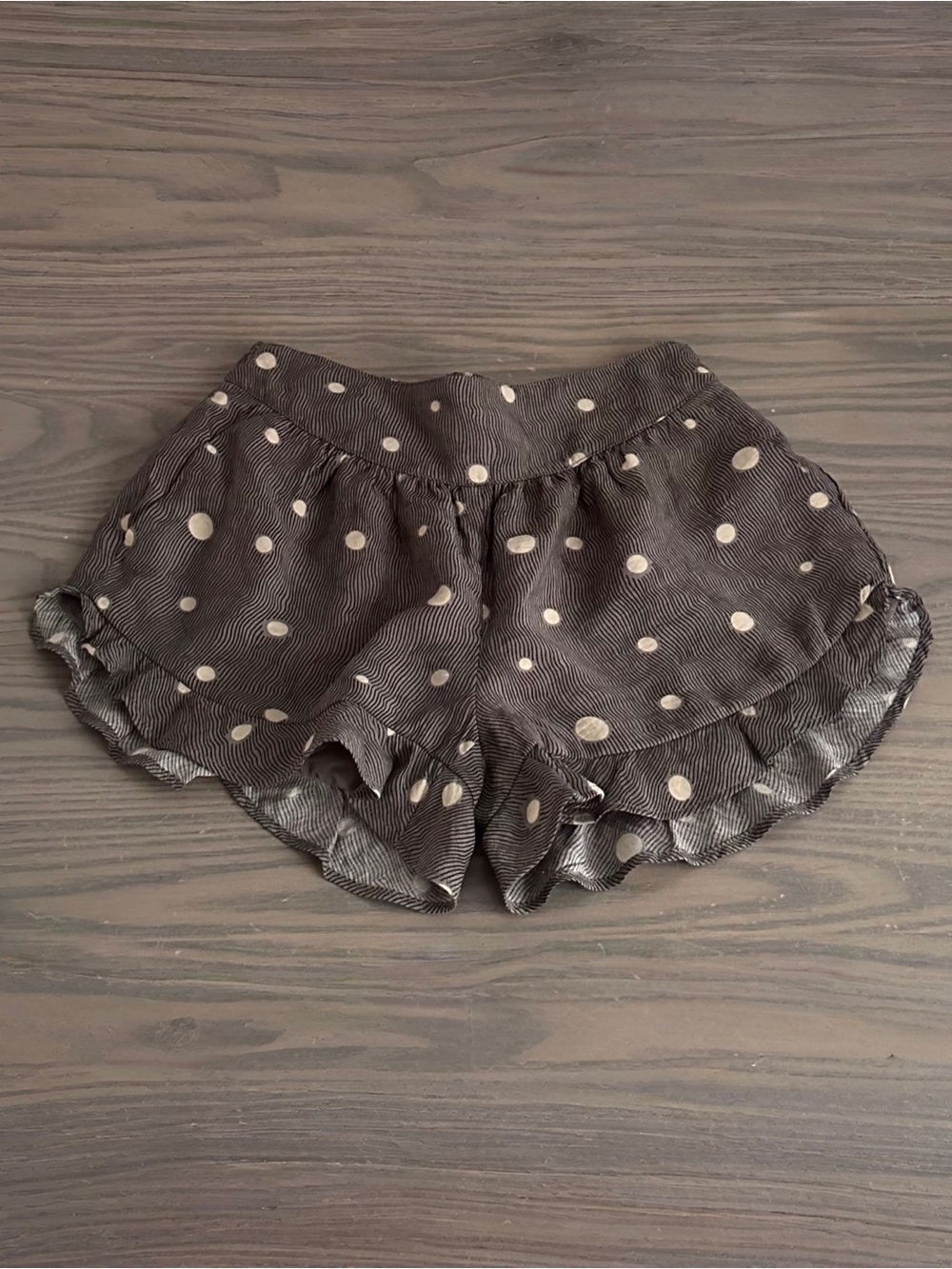 BCBG GENERATION POLKA DOT SHORTS